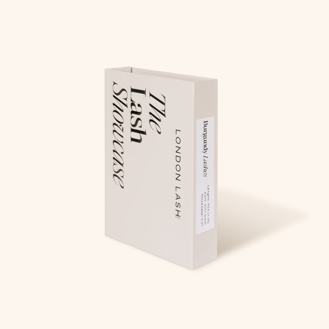 Pestañas Burgundy Lashes 0.07