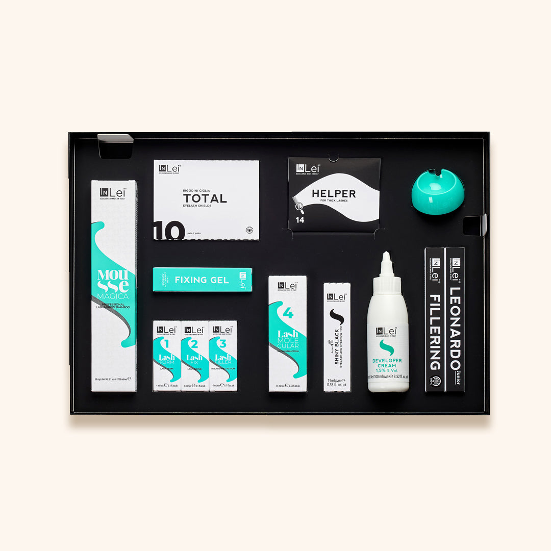 Transforma las pestañas de tus clientes con el InLei Lash Filler 25.9 - Kit Profesional Lifting de Pestañas, el secreto para una mirada profundamente cautivadora.