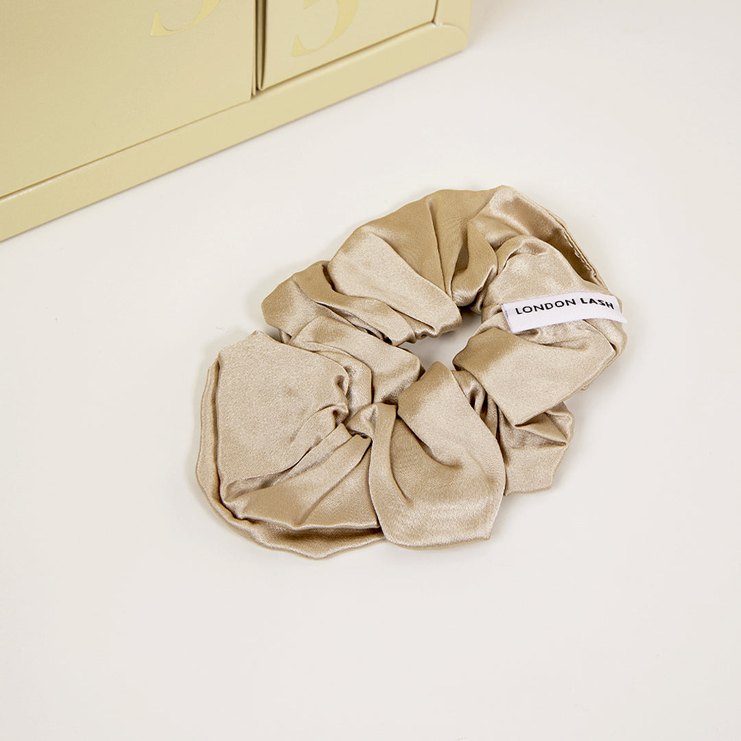 Coletero de Seda Beige
