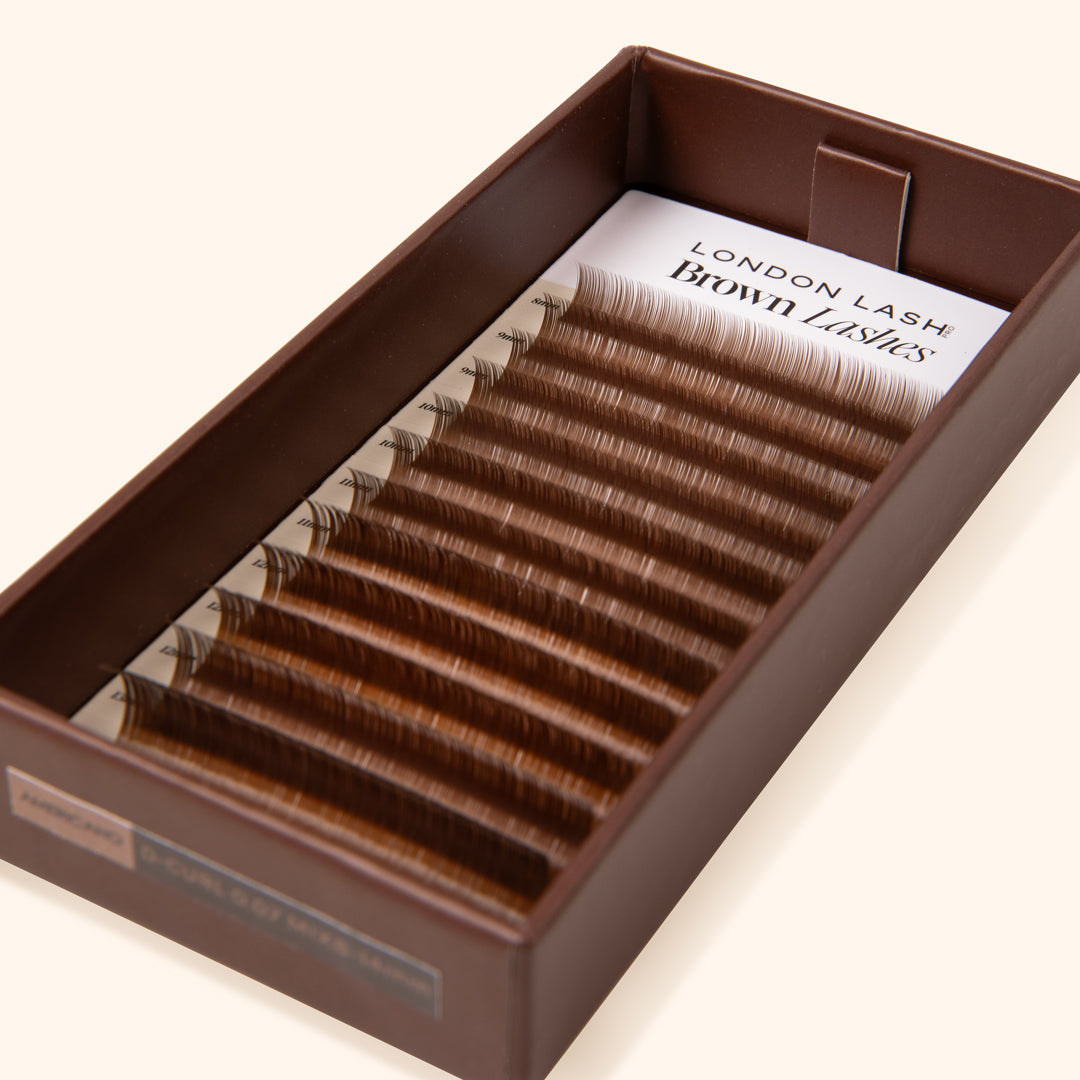 Pestañas Marrones - Americano Collection