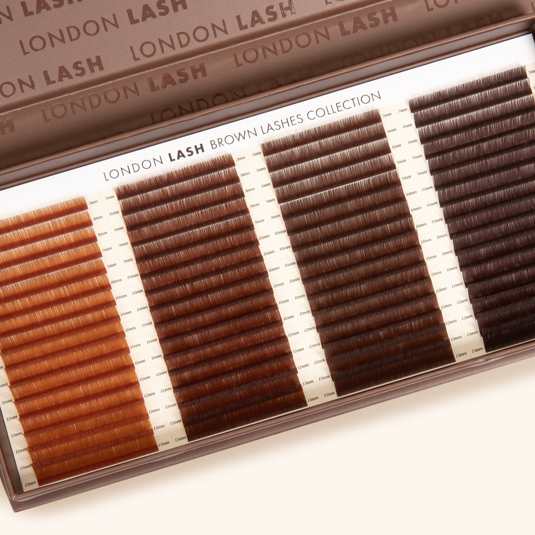 Colección de Pestañas Marrones
