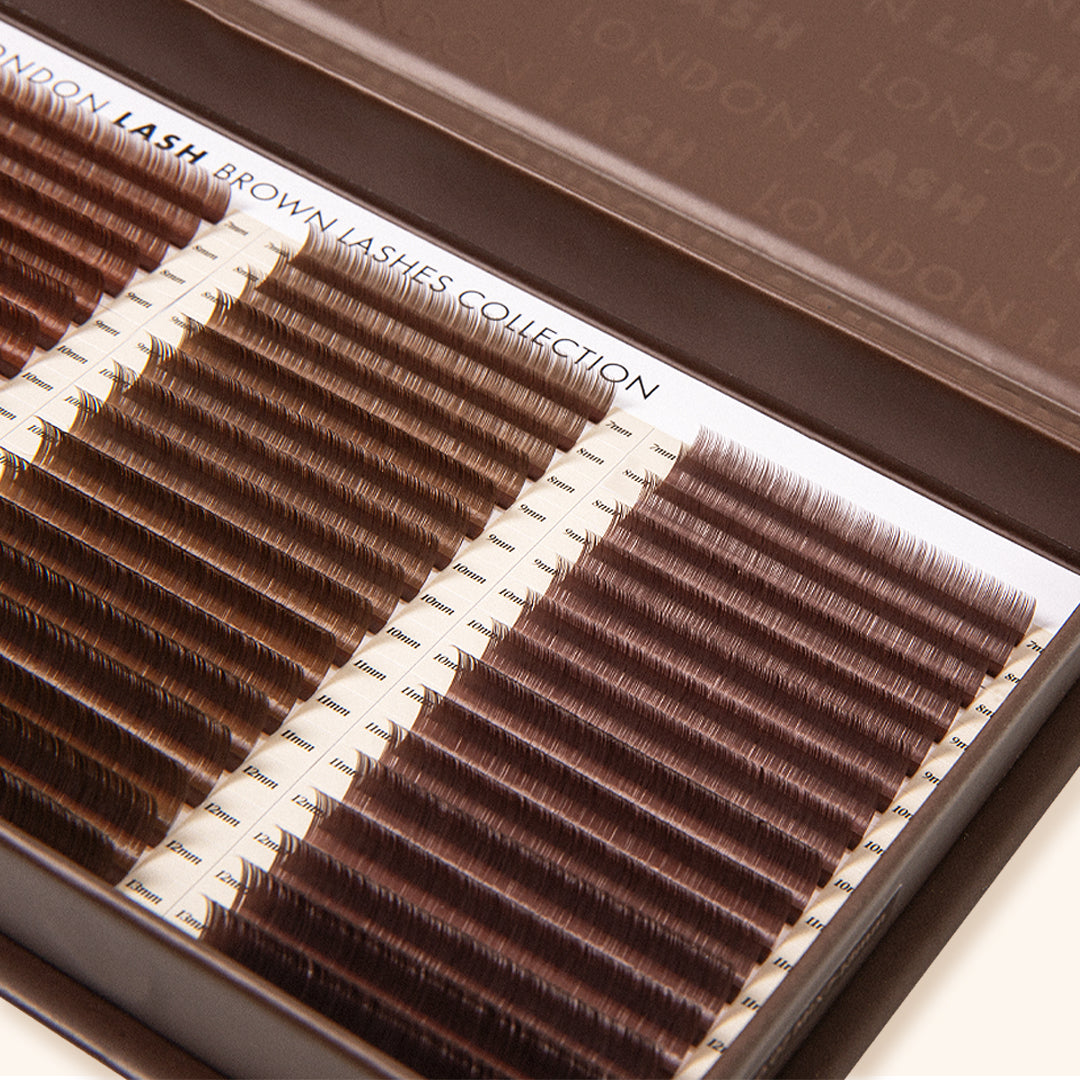 Colección de Pestañas Marrones