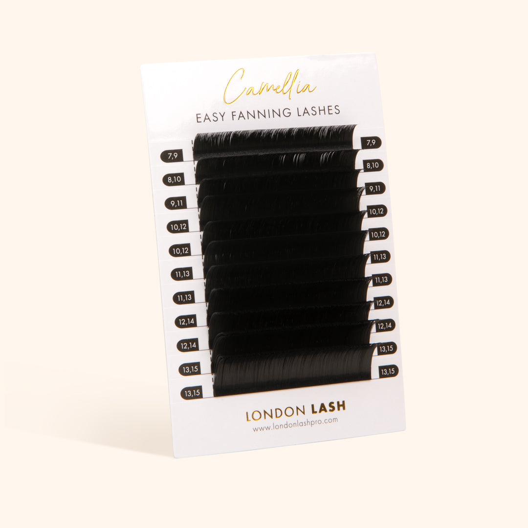 Camellia - Pestañas de Mega Volumen Texturizadas Fácil Abanico 0.05