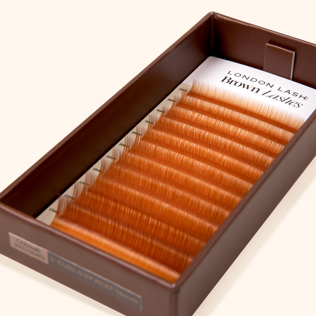 Pestañas Marrones - Caramel Macchiato Collection