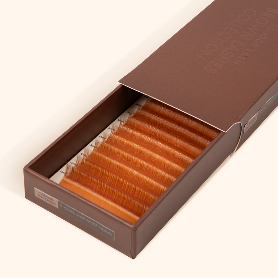 Pestañas Marrones - Caramel Macchiato Collection