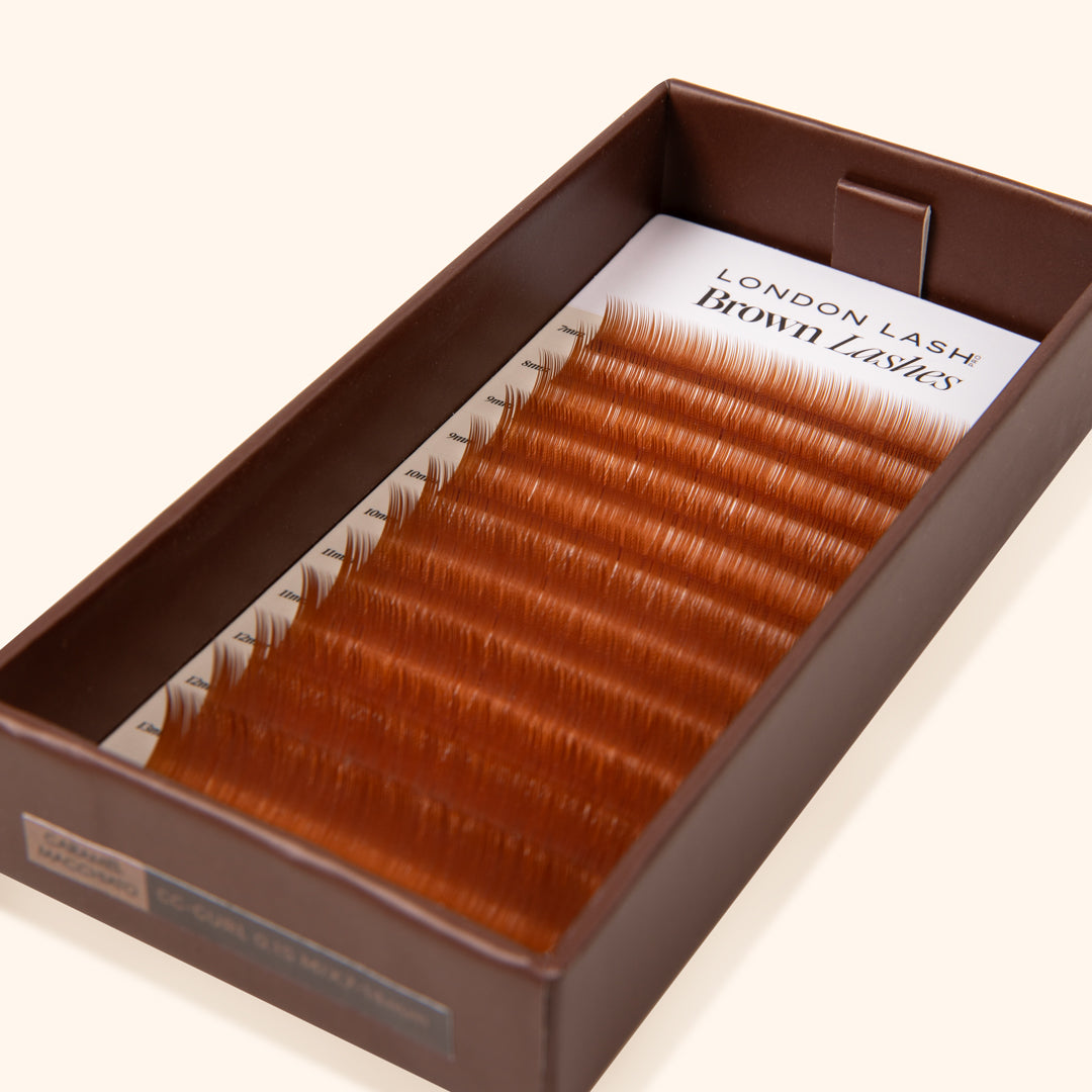 Pestañas Marrones - Caramel Macchiato Collection