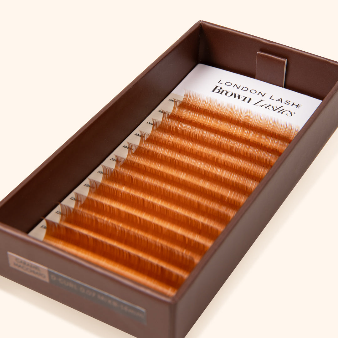 Pestañas Marrones - Caramel Macchiato Collection