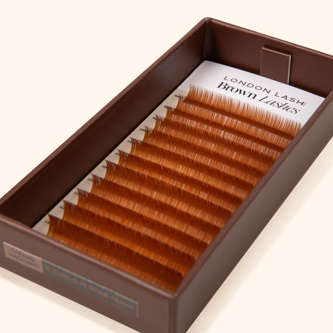 Pestañas Marrones - Caramel Macchiato Collection