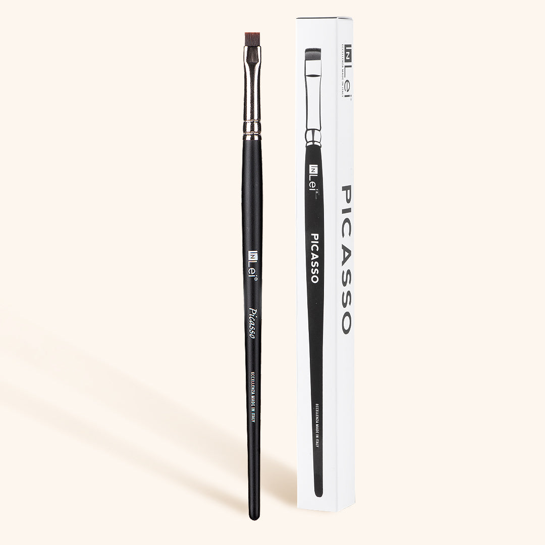  Brocha Profesional de Corte Recto InLei® Picasso London Lash