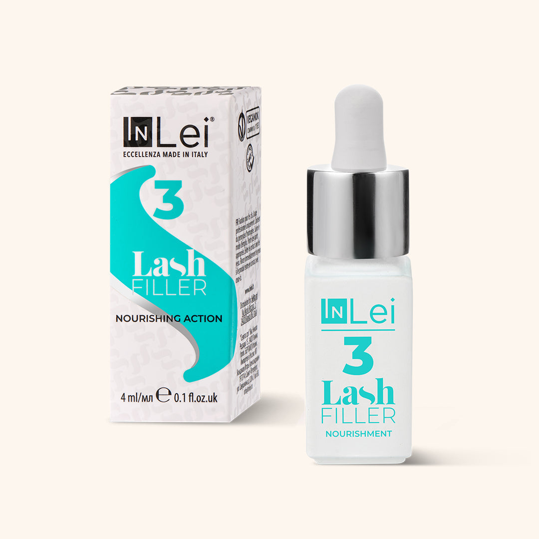 Foto de alta resolución del InLei® Lash Filler 3, presentando el diseño elegante