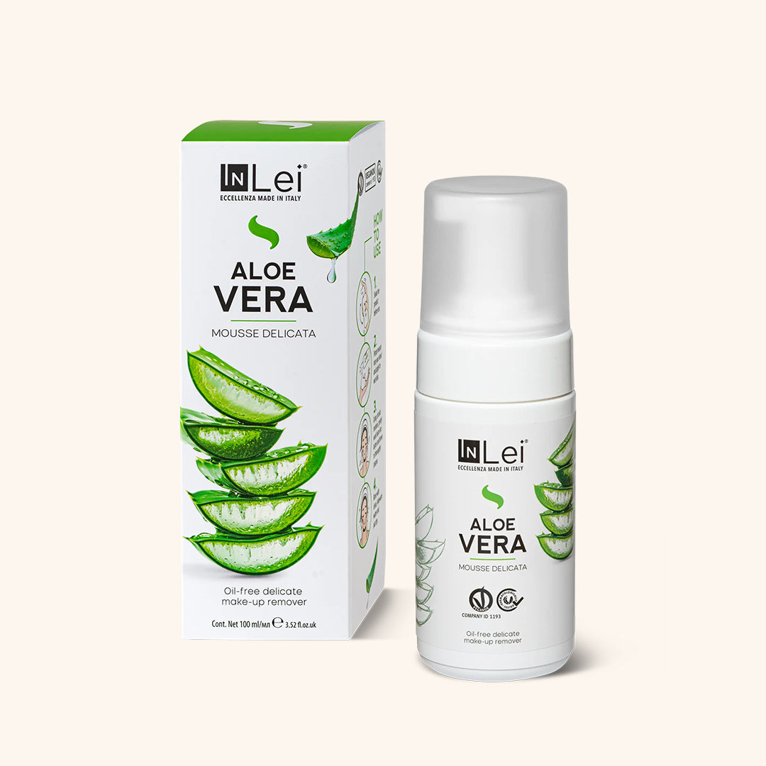 InLei® Aloe Vera Mousse Pestañas y Cejas - 100ml