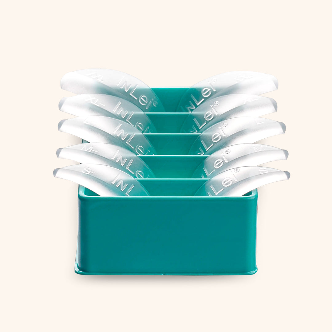 5 pair box of InLei® ONLY Silicone Lash Curlers
