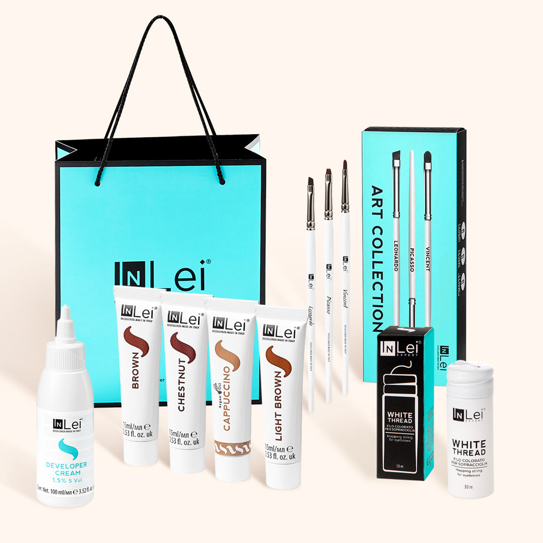 InLei® Kit de Pigmento de Cejas