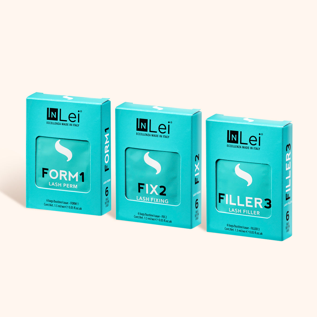 Sobres del Tratamiento InLei® Lash Filler