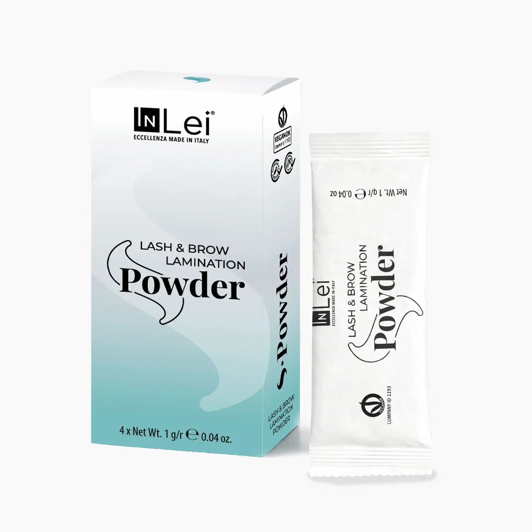 InLei® S-Powder - Polvo Gelificante para Korean Lash Lift (4 sobres x 1g)
