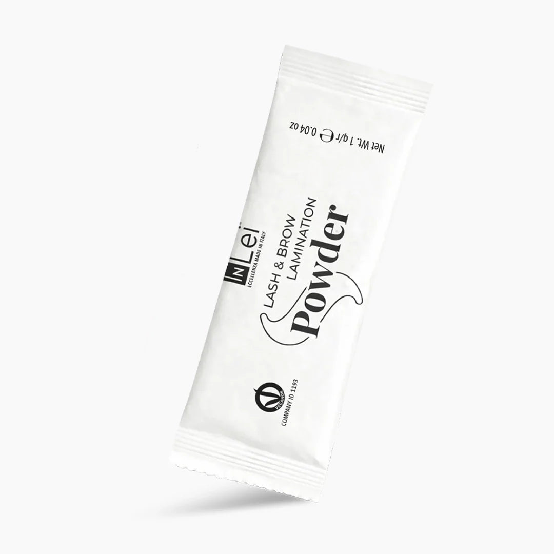 InLei® S-Powder - Polvo Gelificante para Korean Lash Lift (4 sobres x 1g)