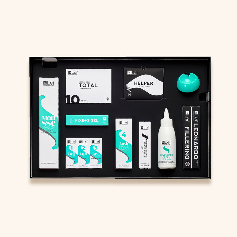 Transforma las pestañas de tus clientes con el InLei Lash Filler 25.9 - Kit Profesional Lifting de Pestañas, el secreto para una mirada profundamente cautivadora.