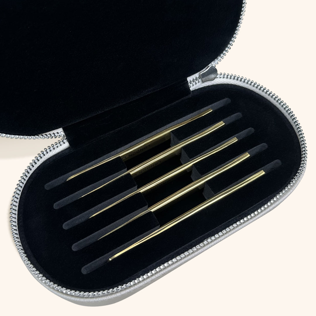 Estuche para Pinzas de Extensiones de Pestañas