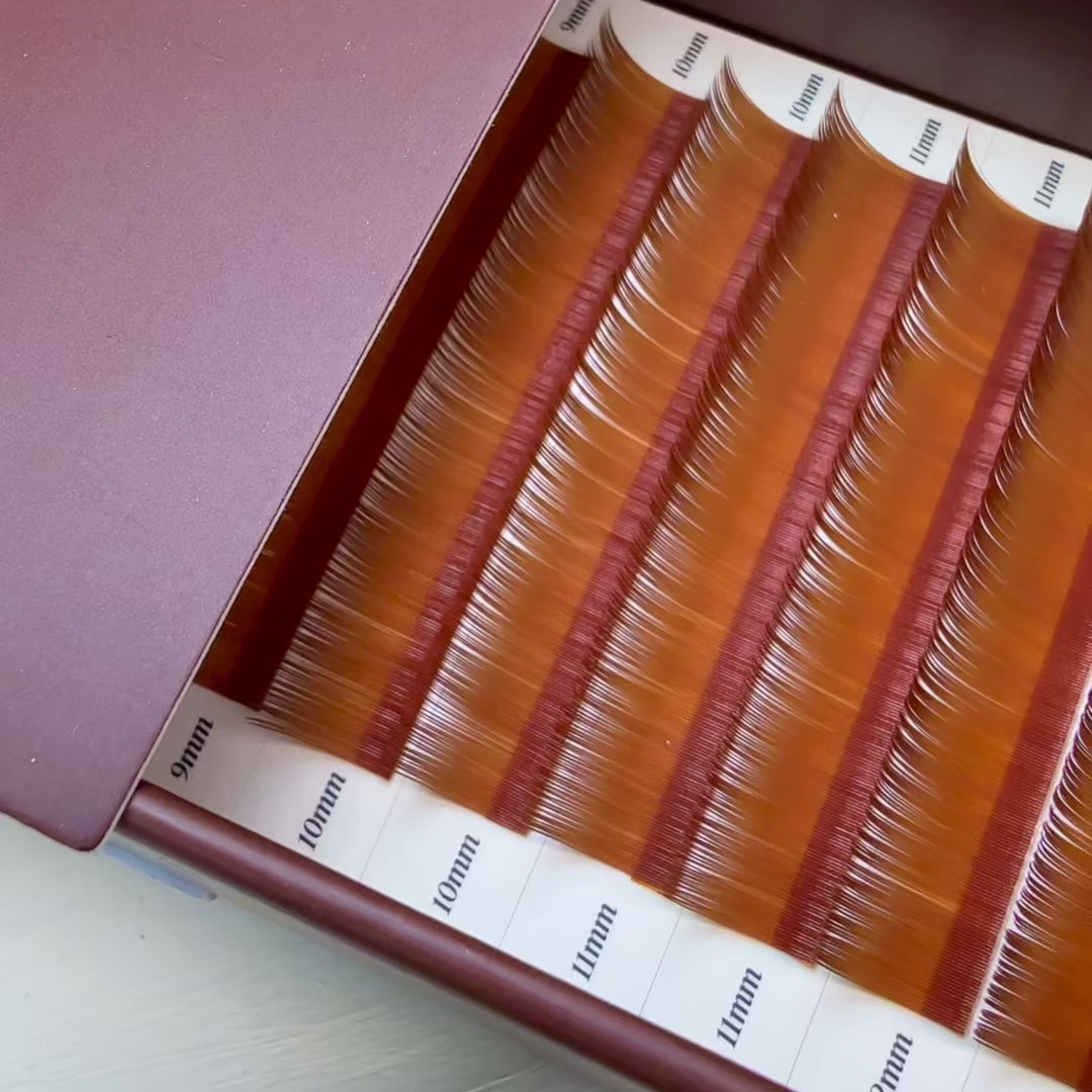 Pestañas Marrones - Caramel Macchiato Collection