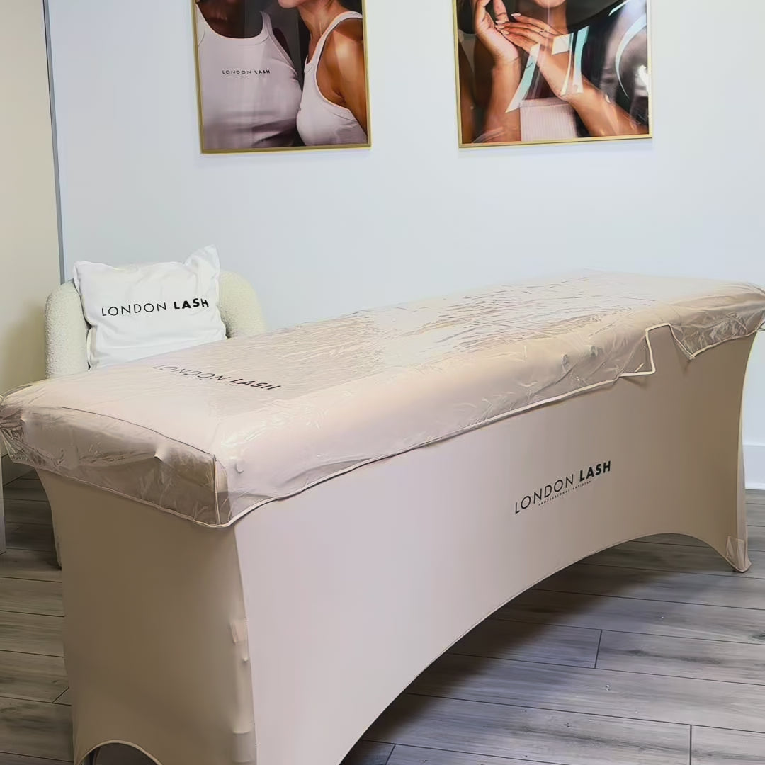 Funda Transparente para Camilla de Belleza