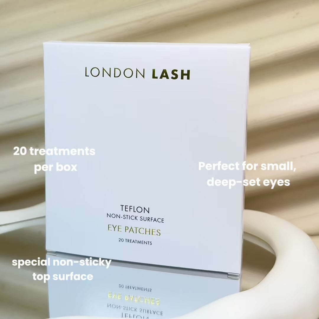 Parches para Ojos de Gel Antiadherente de Teflón (20 tratamientos)