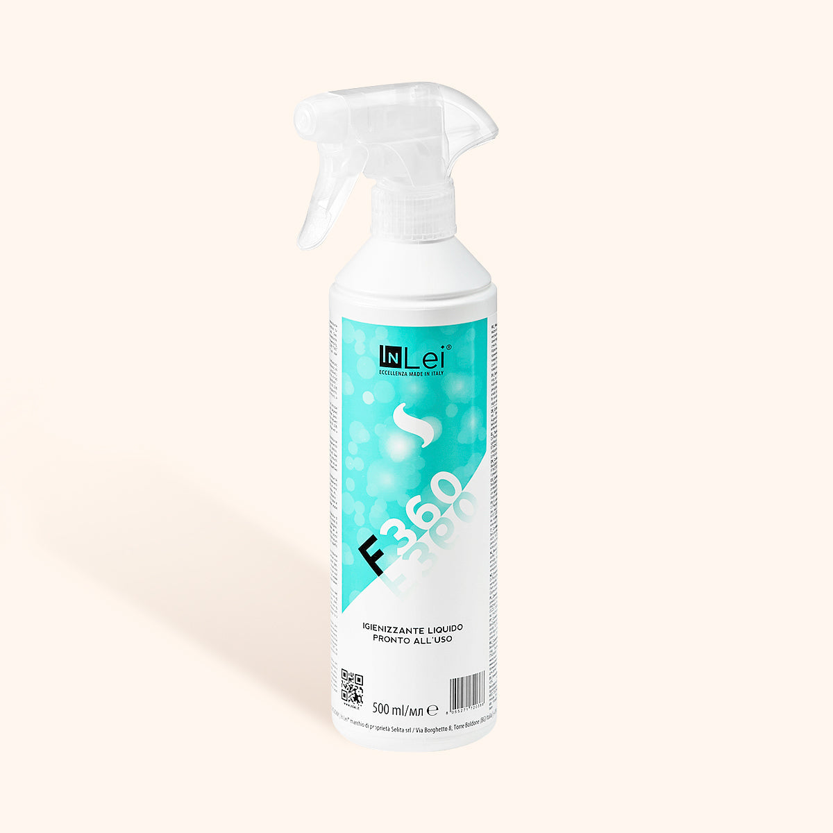 Imagen de la botella del Spray Desinfectante InLei® F360