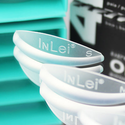 Los rizadores de pestañas de silicona InLei® ONLY resaltando sus características únicas.