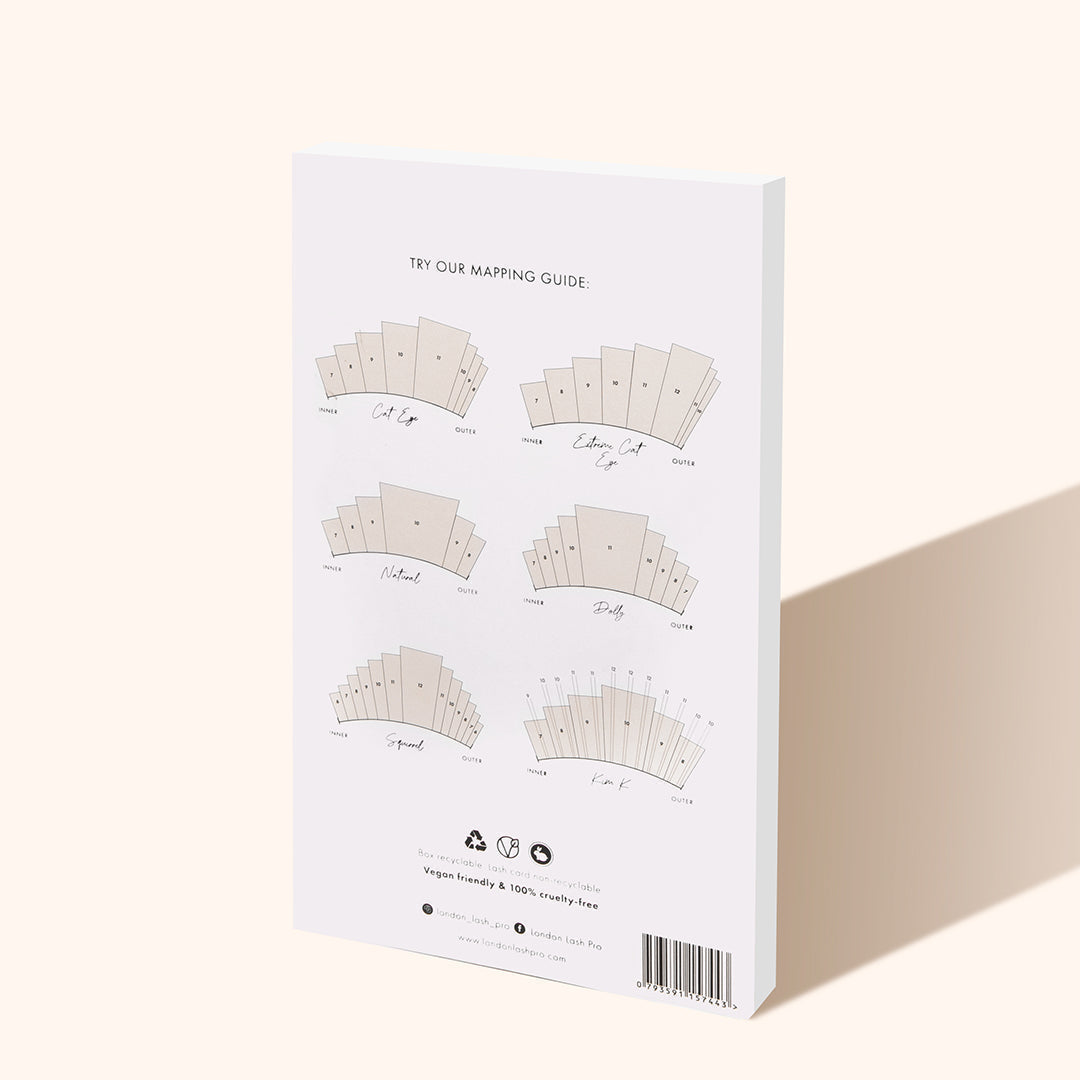 Aplicación de Abanicos Prefabricados Mayfair 6D 0.06 en Ojos
