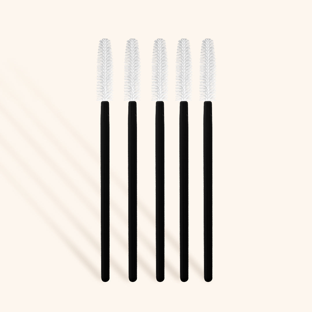 Aplicadores de Silicona para Pestañas - Negro