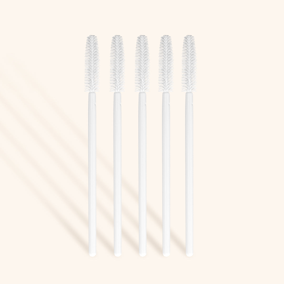 Aplicadores de Silicona para Pestañas - Blanco 